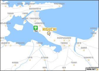 map of Higuchi