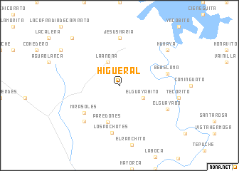 map of Higueral