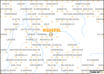 map of Higueral