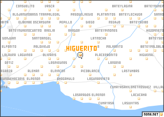 map of Higüerito