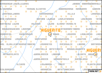 map of Higüerito