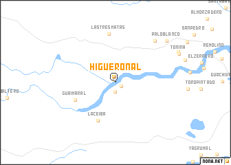 map of Higueronal