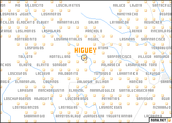 map of Higüey