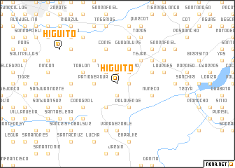 map of Higuito