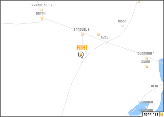 map of Hihi