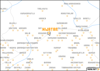 map of Ḩījatar