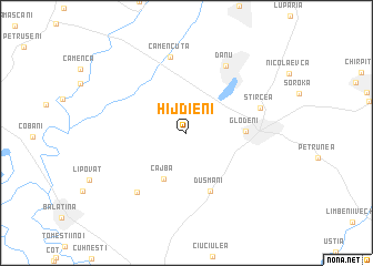 map of Hîjdieni