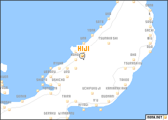 map of Hiji