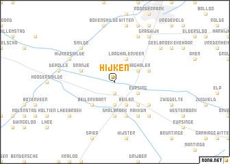 map of Hijken