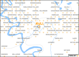 map of Hijli