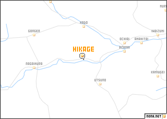 map of Hikage