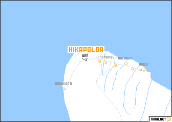 map of Hikapoloa