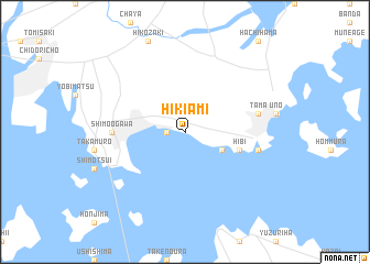 map of Hikiami