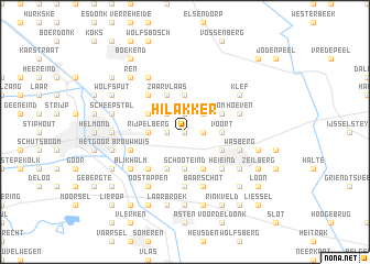 map of Hilakker