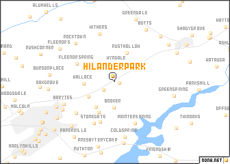 map of Hilander Park