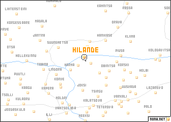 map of Hilande