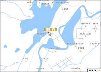 map of Hilāya