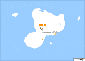 map of Hila