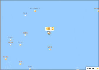 map of Hila