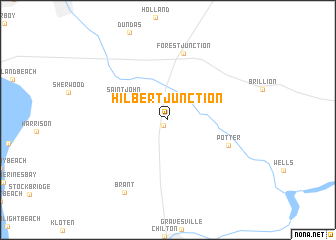 map of Hilbert Junction