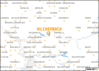 map of Hilchenbach