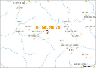 map of Hildawralya