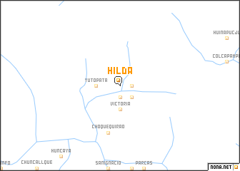 map of Hilda