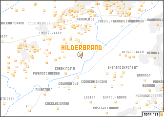 map of Hilderbrand