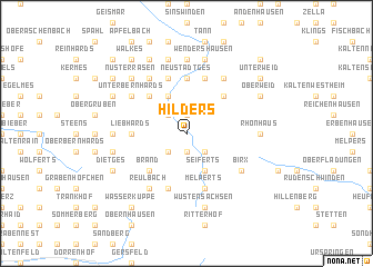 map of Hilders