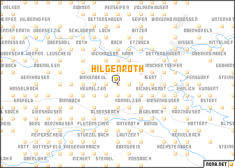 map of Hilgenroth