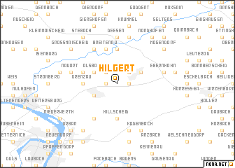 map of Hilgert