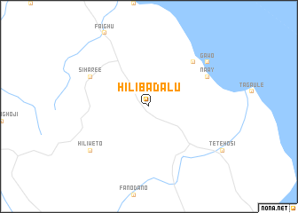 map of Hilibadalu