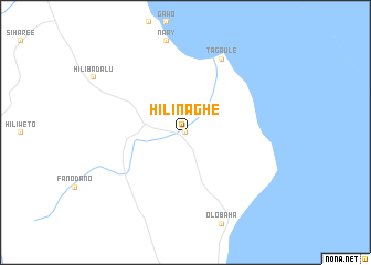 map of Hilinaghe