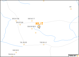 map of Hilit