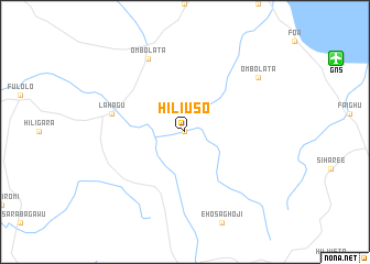 map of Hiliuso