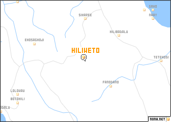 map of Hiliweto