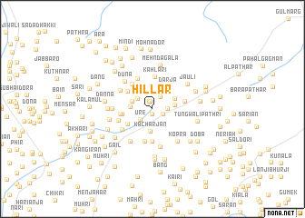 map of Hillār