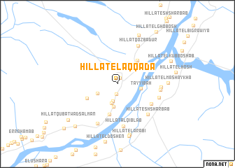 map of Hillat el ‘Aqqada