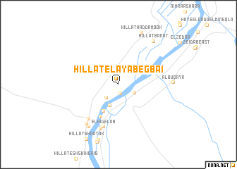 map of Hillat el ‘Ayabegbai