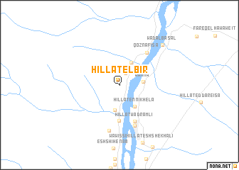 map of Hillat el Bir