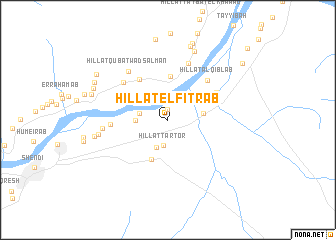 map of Hillat el Fitrab