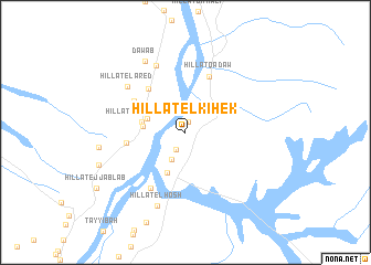 map of Hillat el Kihek