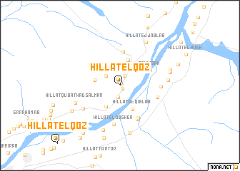 map of Hillat el Qoz