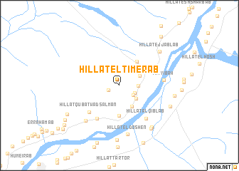 map of Hillat el Timerab