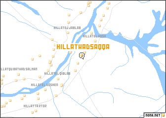 map of Hillat Wad Saqqa