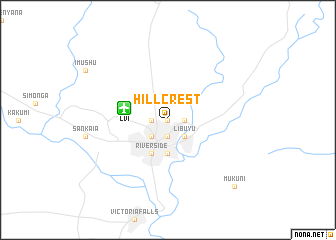 map of Hillcrest