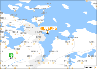 map of Hillevåg