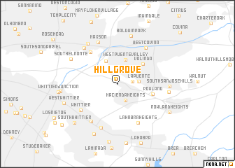 map of Hillgrove