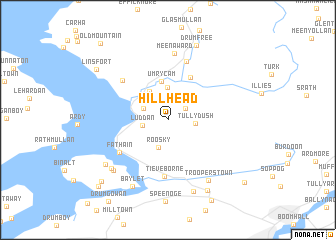 map of Hill Head