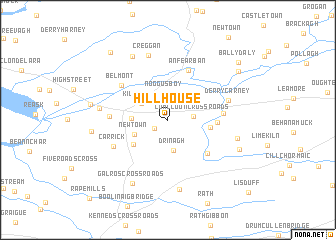 map of Hill House